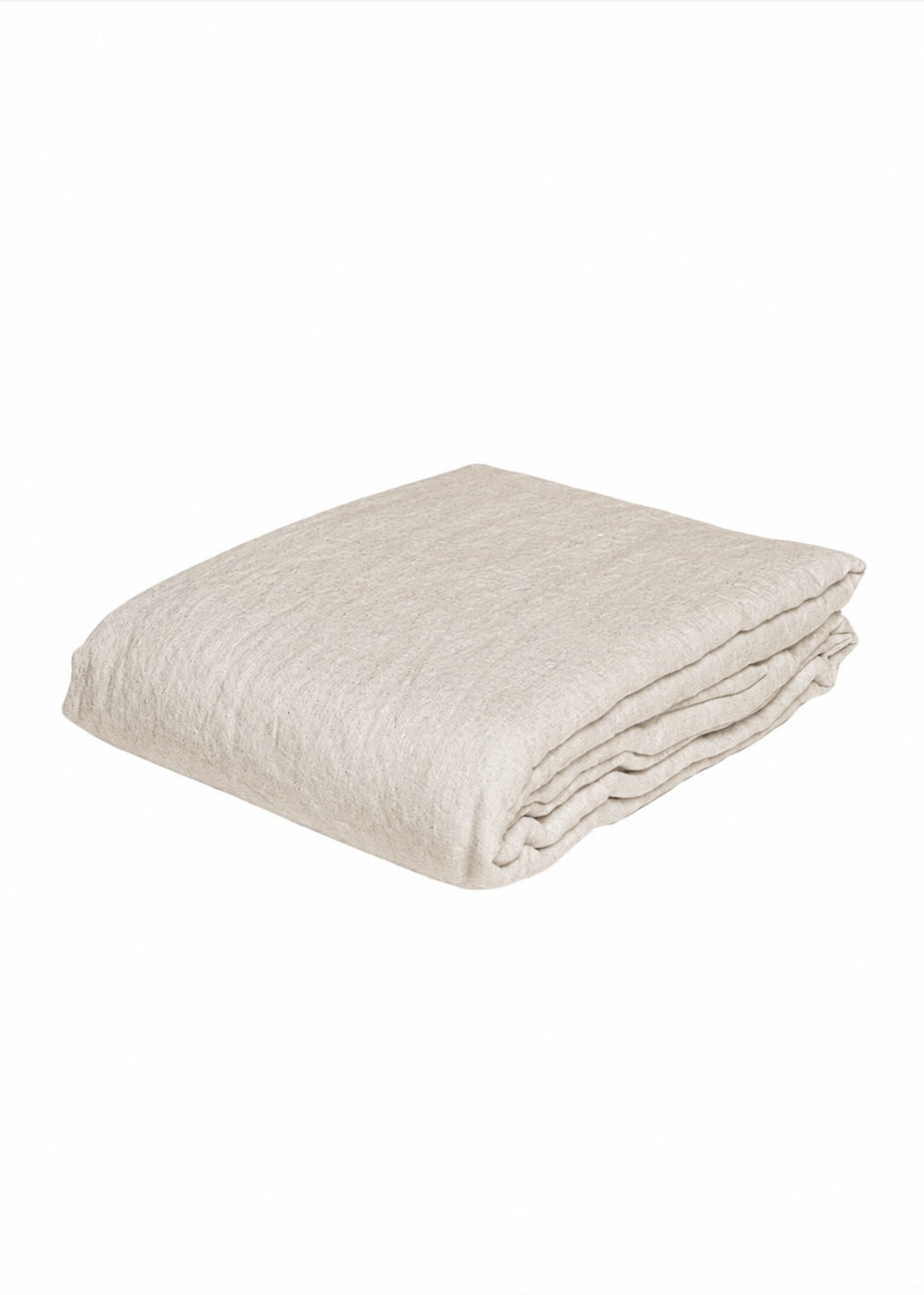 LyaLin beige melerad underlakan linnetyg